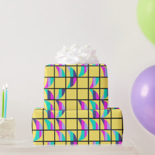 MCM Tic-Tac-Toe Geschenkpapier