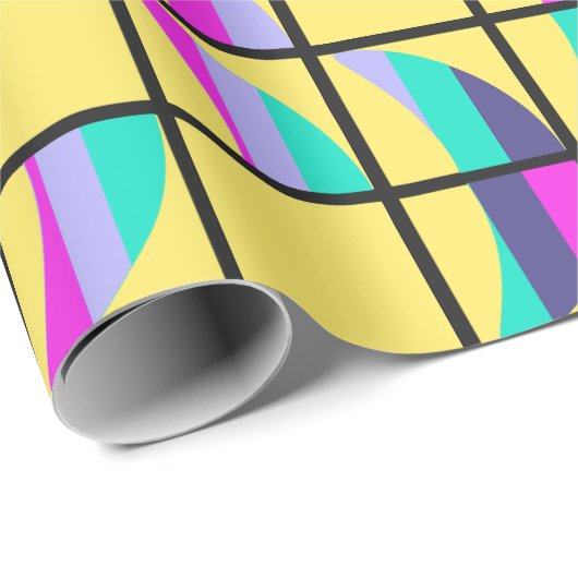 MCM Tic-Tac-Toe Geschenkpapier (Rolleneckpunkt)