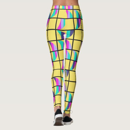 MCM Tic-Tac-Toe Leggings (Rückseite)