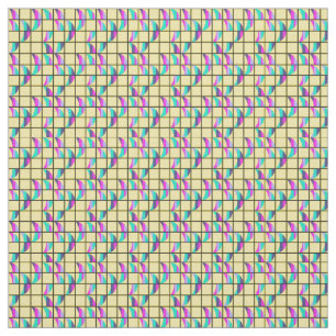 MCM Tic-Tac-Toe Stoff