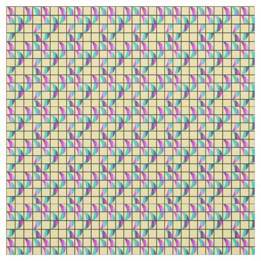 MCM Tic-Tac-Toe Stoff (Muster)