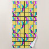 MCM Tic-Tac-Toe Strandtuch (Vorderseite)