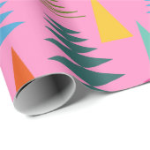 MCM Trees  Geschenkpapier (Rolleneckpunkt)