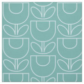 Mcm-Tulpe-Aqua Stoff (Muster)