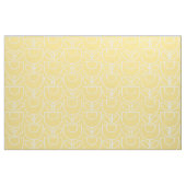 Mcm-Tulpe-Gelb Stoff (Fat Quarter (45,7 x 55,9 cm))