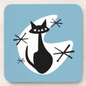 MCM Untersetzer Atomzeitalter Kitty Boomerang Ster (Vorderseite)