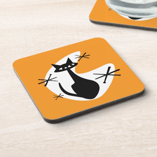 MCM Untersetzer Atomzeitalter Kitty Boomerang Ster (Linke Seite)