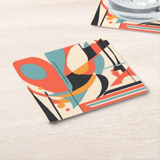 MCM-Untersetzer Rechteckiger Pappuntersetzer (angewinkelt)