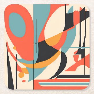 MCM-Untersetzer Rechteckiger Pappuntersetzer