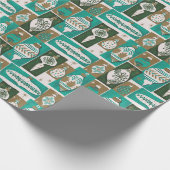 MCM Weihnachtsschmuck Geschenkpapier (Ecke)