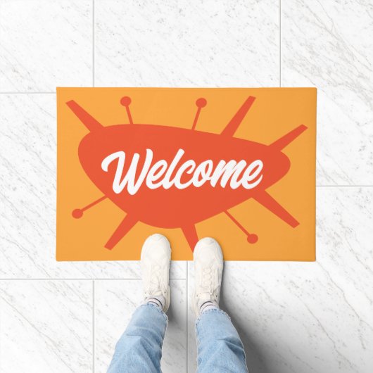 MCM WELCOME MAT - Benutzerdefinierter Text Fußmatte (Indoor)