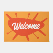 MCM WELCOME MAT - Benutzerdefinierter Text Fußmatte (Vorderseite)