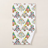 MCM Xmas Trees Badhandtuch Set (Handtuch)
