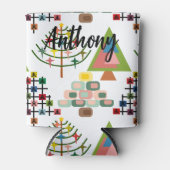 MCM Xmas Trees Dosenkühler (Vorderseite)