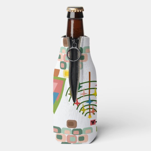 MCM Xmas Trees Flaschenkühler (Flasche Rückseite)