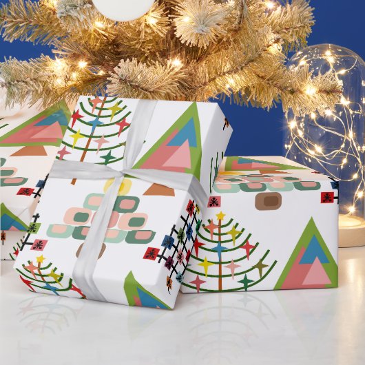 MCM Xmas Trees Geschenkpapier (Feiertage)