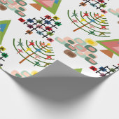 MCM Xmas Trees Geschenkpapier (Ecke)