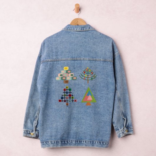 MCM Xmas Trees Jeansjacke (Hangar)