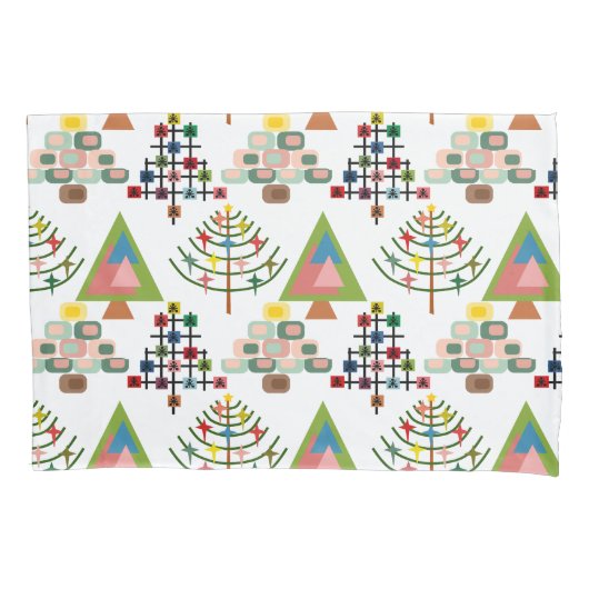 MCM Xmas Trees Kissenbezug (Vorderseite)