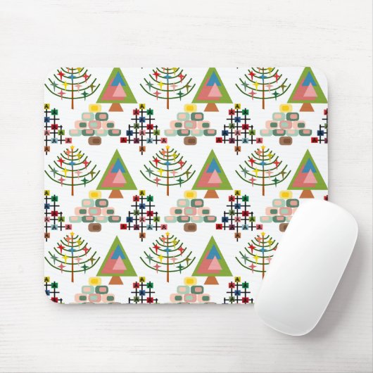 MCM Xmas Trees Mousepad (Mit Mouse)