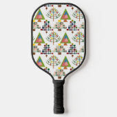 MCM Xmas Trees Pickleball Schläger (Vorderseite)