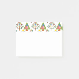 MCM Xmas Trees Post-it Klebezettel