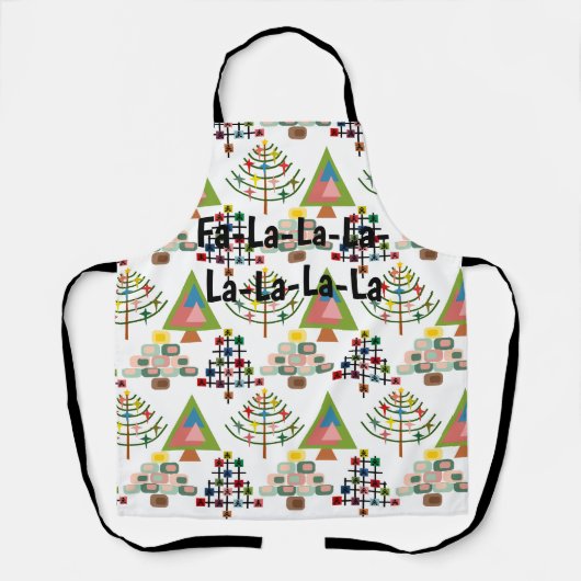 MCM Xmas Trees Schürze (Vorderseite)