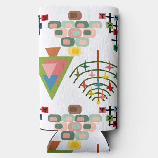 MCM Xmas Trees Selters Dosenkühler (Rückseite)