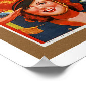 MCM ZIRKUSDRUCK VINTAGE POSTER (Ecke)