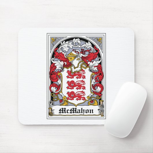 McMahon Familienwappen Mousepad (Mit Mouse)