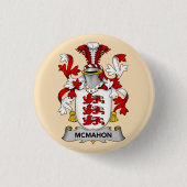 McMahon Family Coat of Arms Button (Vorderseite)