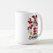McMahon Family Coat of Arms Mug Kaffeetasse (VorderseiteRechts)