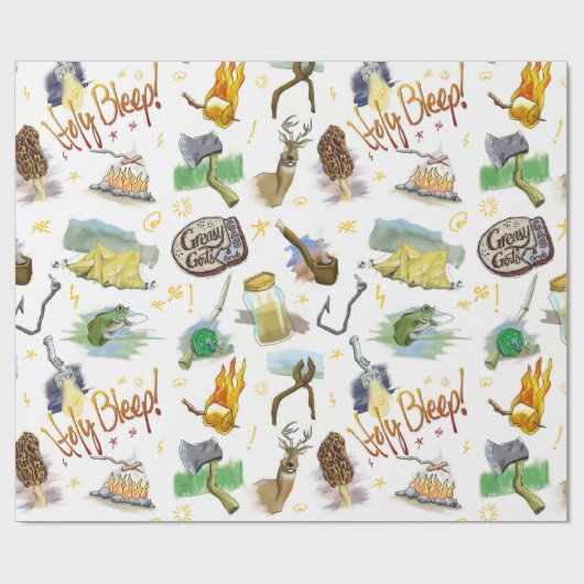 McManus Außenhintergrund Geschenkpapier (Flach)