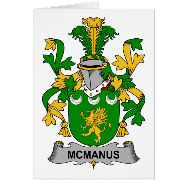 McManus Familienwappen (Vorne)