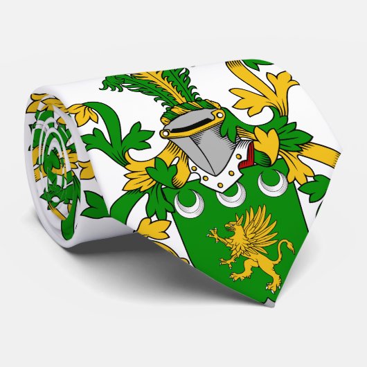 McManus Familienwappen Krawatte (Gerollt)