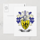 McMillan-Familienwappen-Wappen Postkarte (Vorne/Hinten)