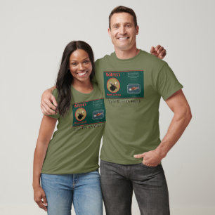 McMotek-Etikett für Elch und Bohnen T-Shirt