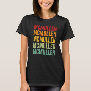 McMullen Landkreis Texas Rainbow Text T-Shirt