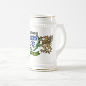 McMurray Irish Shield Bierglas (VorderseiteRechts)