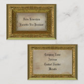 McMyles viktorianisches kundengerechtes Visitenkarte (Vorne/Hinten)