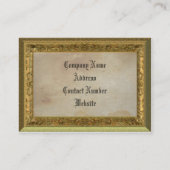 McMyles viktorianisches kundengerechtes Visitenkarte (Rückseite)