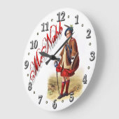 McNabb Scottish Dream Clock Große Wanduhr (Winkel)