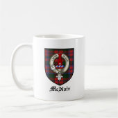 McNair-Clan-Wappen-AbzeichenTartan Kaffeetasse (Links)