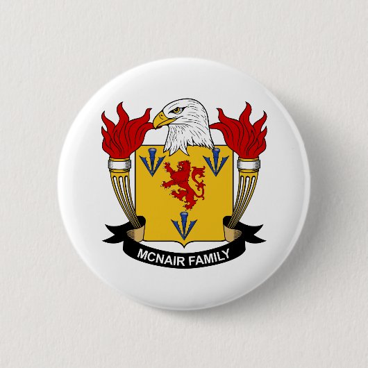 McNair-Familienwappen Button (Vorderseite)