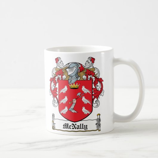 McNally Familienwappen Kaffeetasse (Rechts)