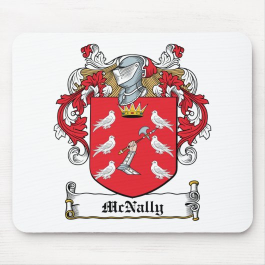 McNally Familienwappen Mousepad (Vorne)