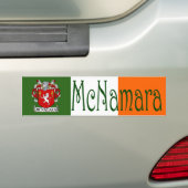 McNamara Coat of Arms Flag Autoaufkleber (Auf Auto)