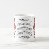 McNamara-Familien-Wappen Tasse (Mittel)