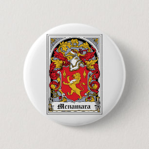 McNamara-Familienwappen Button
