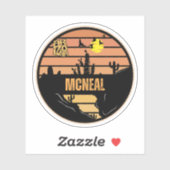 McNeal, Arizona Aufkleber (Blatt)